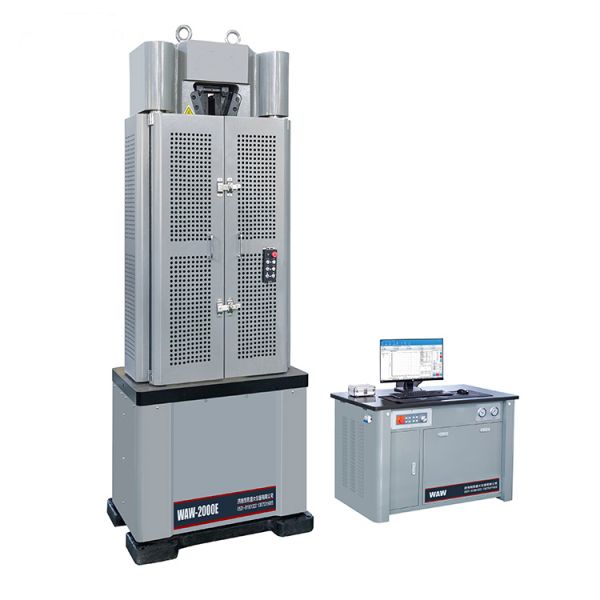 WAW-1000C微機控製電液伺服（fú）萬能試驗機（蝸輪蝸杆）